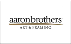 Aaron Brothers gift card