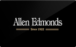 Allen Edmonds gift card
