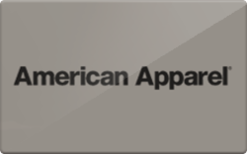 American Apparel gift card