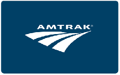 Amtrak gift card