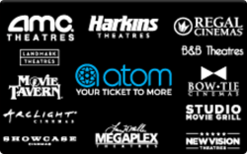 Atom Movie Tickets gift card