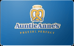 Auntie Anne's gift card