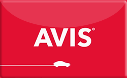 Avis gift card