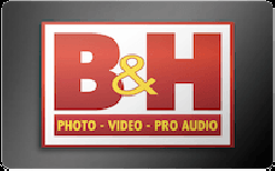 B&H Photo gift card