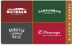 Bloomin Brands gift card