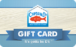 Captain D's gift card