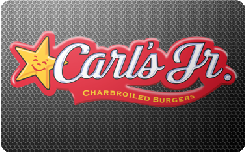 Carl's Jr gift card