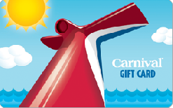 Carnival Cruise Line gift card