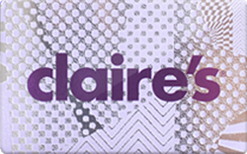 Claire's gift card