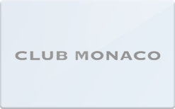 Club Monaco gift card