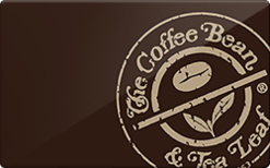 Coffee Bean & Tea Leaf gift card