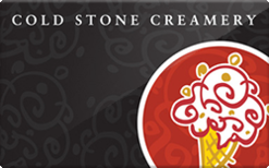 Cold Stone Creamery gift card