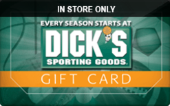 Dick's Sporting Goods gift card