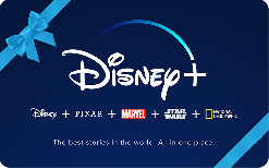 Disney Plus gift card