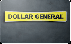 Dollar General gift card