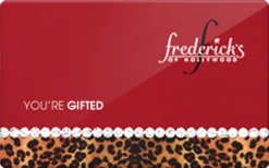 Frederick's of Hollywood gift card