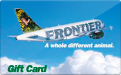 Frontier Airlines gift card