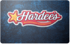 Hardee's gift card