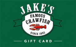Jake's Famous Crawfish gift card