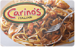 Johnny Carino's gift card