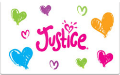 Justice gift card