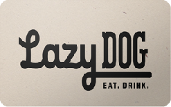 Lazy Dog gift card