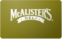 McAlister's Deli gift card