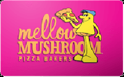 Mellow Mushroom gift card