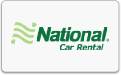 National Car Rental gift card