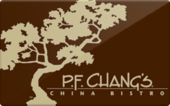 PF Changs gift card