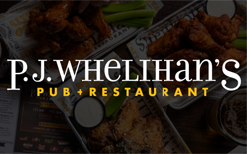 P.J. Whelihan's gift card