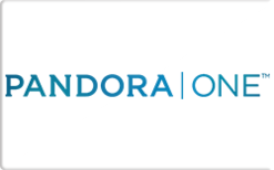 Pandora One gift card