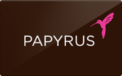 Papyrus gift card