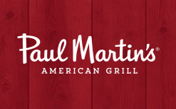 Paul Martin's gift card
