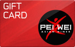 Pei Wei Asian Diner gift card