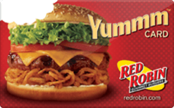 $0 RED ROBIN Chicago Bears 2013 Gift Card 
