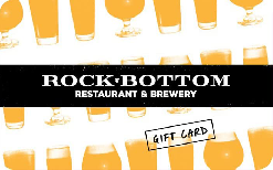 Rock Bottom Restaurant gift card
