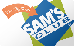 Sam's Club gift card