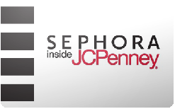 Sephora inside JCPenney gift card