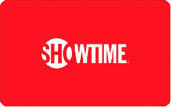 Showtime gift card