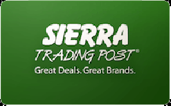Sierra Trading Post gift card