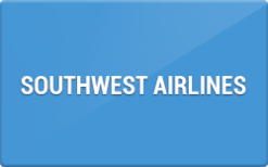 Southwest Airlines gift card