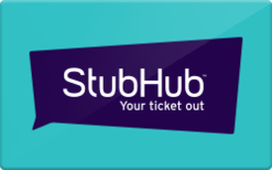 StubHub gift card