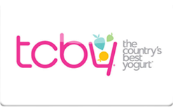 TCBY gift card
