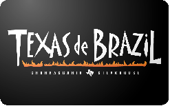 Texas de Brazil gift card