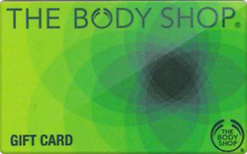 The Body Shop gift card