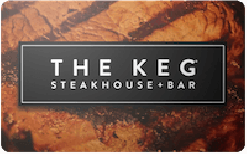 The Keg Steakhouse gift card