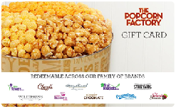 The Popcorn Factory gift card