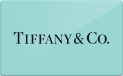 Tiffany & Co gift card