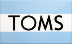 Toms gift card